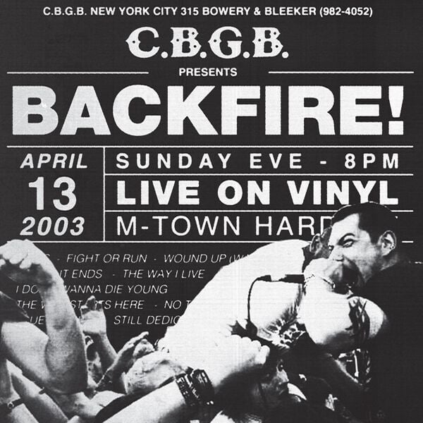 Backfire! Live at CBGB CD multicolor von Backfire!