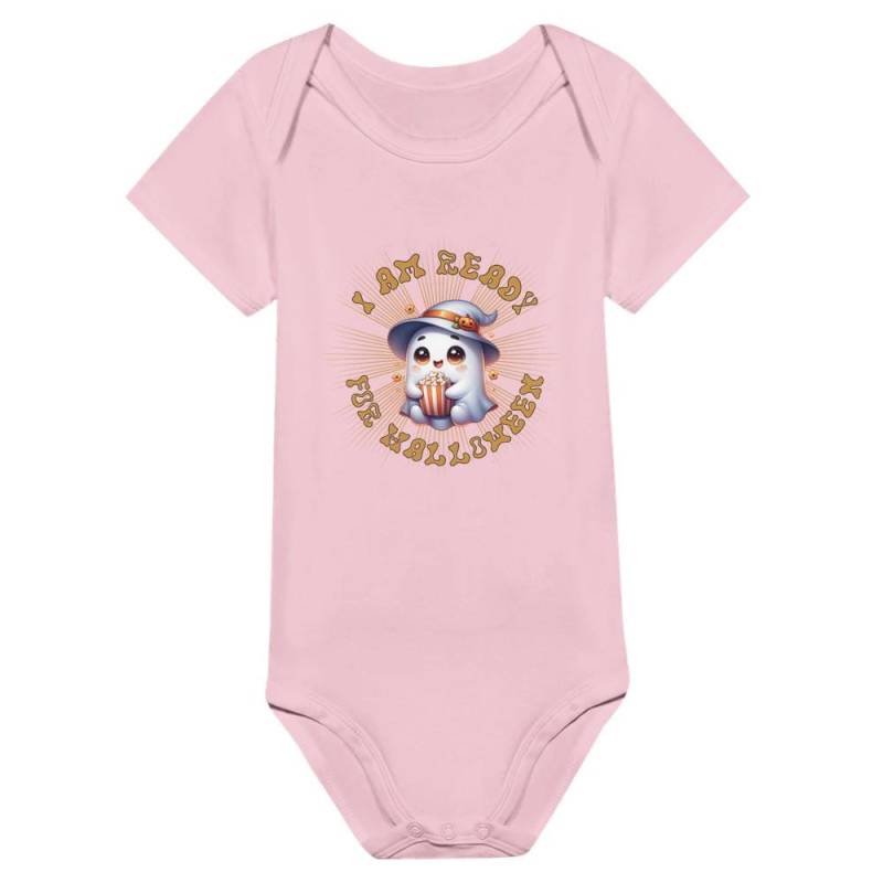 Süßes Geist-strampler, Halloween-Geist-strampler, Funny Halloween-strampler, Halloween Gift, 2024 Halloween, Kurzärmeliger Baby-strampler von Backprintz