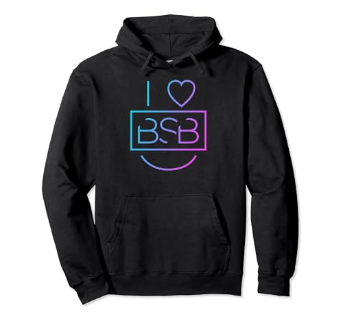 Backstreet Boys - I Heart BSB Pullover Hoodie von Backstreet Boys