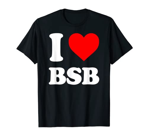 Backstreet Boys – I Heart BSB T-Shirt von Backstreet Boys