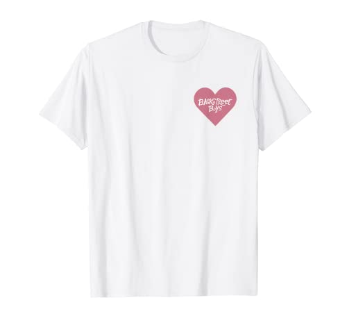 Backstreet Boys – Pink Heart Logo Pocket T-Shirt von Backstreet Boys