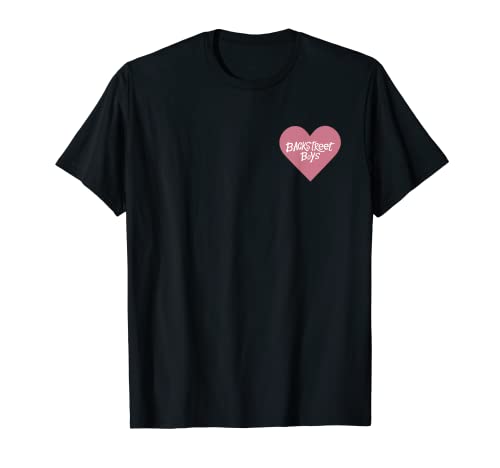 Backstreet Boys – Pink Heart Pocket Logo T-Shirt Backstreet Boys – Pink Heart Pocket Logo T-Shirt von Backstreet Boys