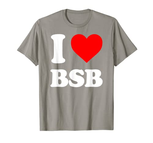 Backstreet Boys – I Heart BSB Colors T-Shirt von Backstreet Boys