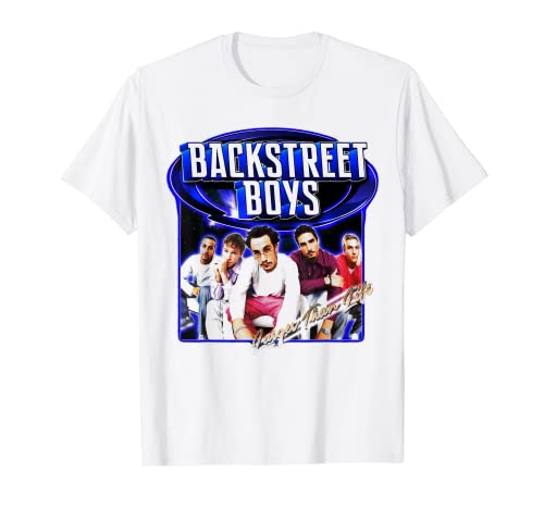 Backstreet Boys - Larger Than Life On White T-Shirt Backstreet Boys - Larger Than Life On White T-Shirt von Backstreet Boys