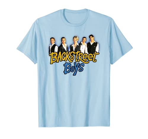 Backstreet Boys - Vintage Photo On Baby Blue T-Shirt Backstreet Boys - Vintage Photo On Baby Blue T-Shirt von Backstreet Boys