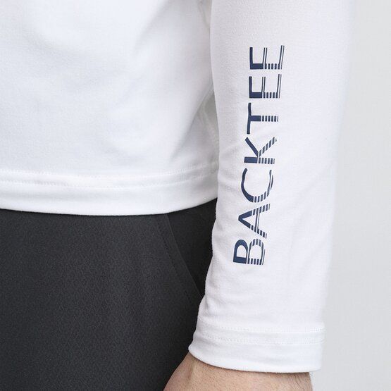Backtee First Skin Turtle Neck Mock Unterzieher weiß Backtee First Skin Turtle Neck Mock Unterzieher weiß von Backtee