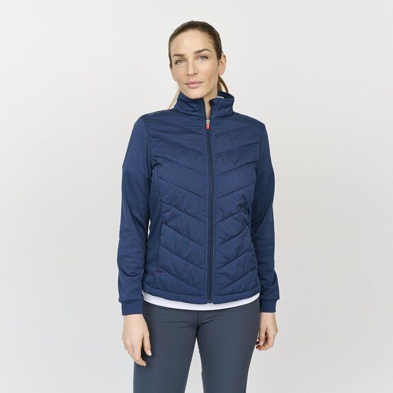 Backtee Ladies Hybrid Thermo Jacke navy von Backtee