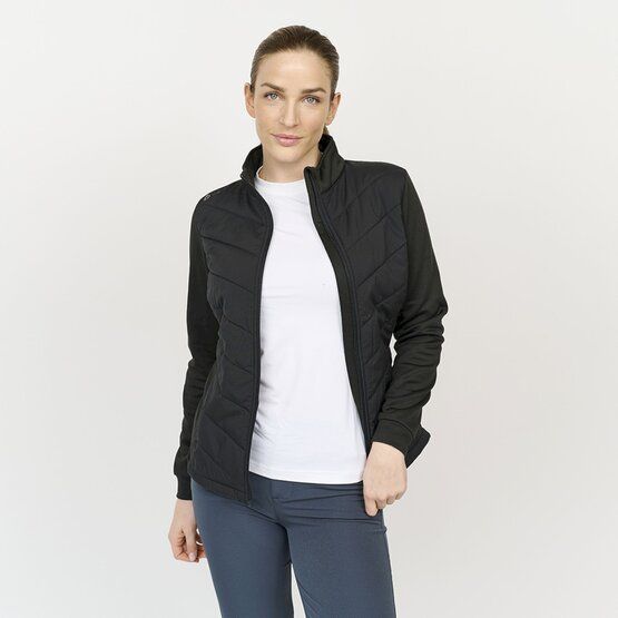 Backtee Ladies Hybrid Thermo Jacke schwarz von Backtee
