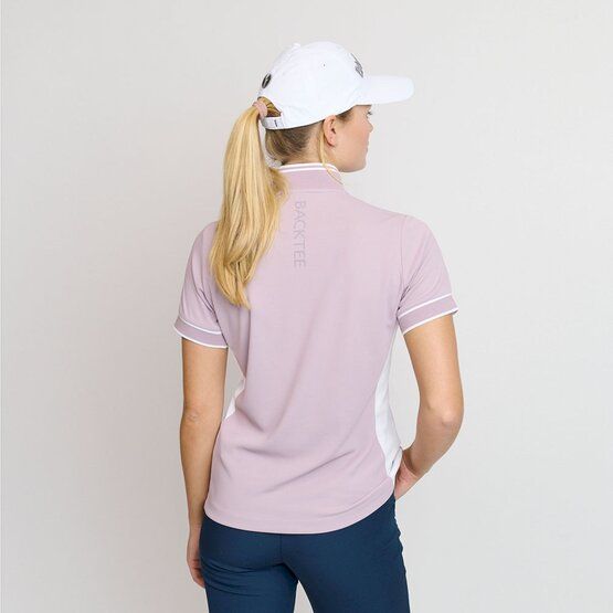 Backtee Ladies Mulligan Halbarm Polo beere von Backtee