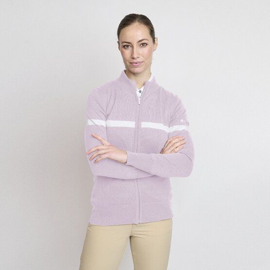 Backtee Ladies Organic Windbreaker Windstopp Strick rosa von Backtee