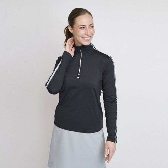 Backtee Ladies Sporty Baselayer Stretch Midlayer schwarz von Backtee