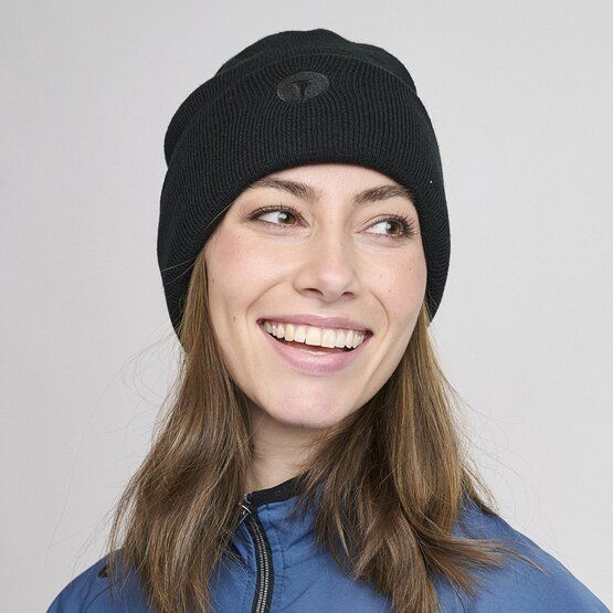 Backtee Thermo Mütze schwarz von Backtee