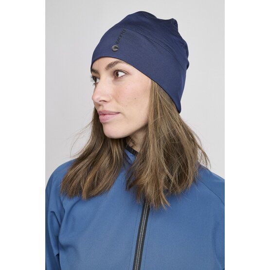Backtee Unisex Baselayer Beanie Mütze navy von Backtee