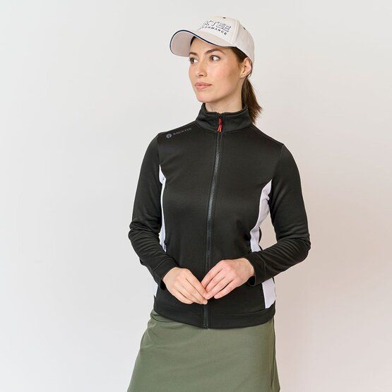 Backtee Zip Shield Midlayer Thermo Jacke schwarz Backtee Zip Shield Midlayer Thermo Jacke schwarz von Backtee