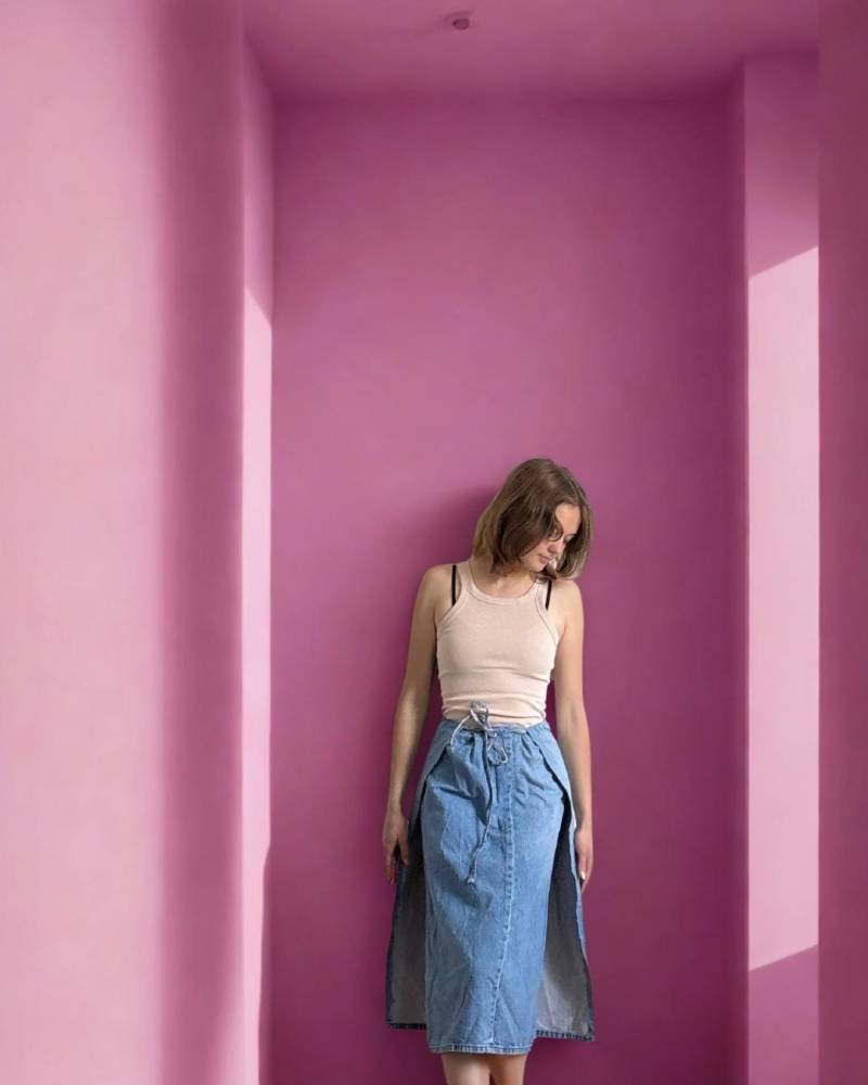 Soraya | Upcycled Jeans Wickelrockxs/S Soraya | Upcycled Jeans Wickelrockxs/S von Baczkofied