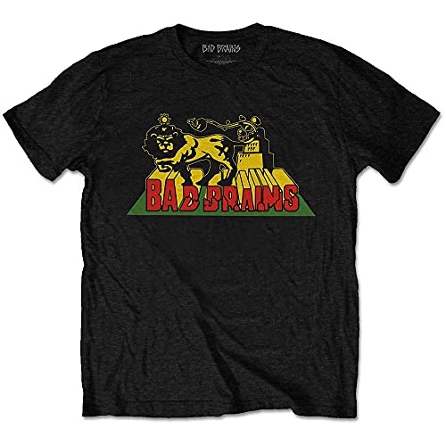 Bad Brains T Shirt Lion Crush Band Logo Nue offiziell Herren Schwarz XXL Bad Brains T Shirt Lion Crush Band Logo Nue offiziell Herren Schwarz XXL von Bad Brains