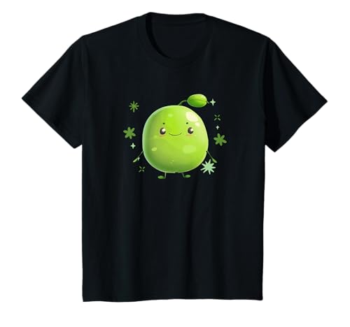 Kinder Niedliche Grafik einer kleinen Erbse T-Shirt von Bad Choices Make Good Stories