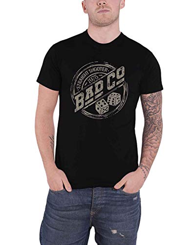 Bad Company T Shirt Straight Shooter Roundel Band Logo Nue offiziell Herren Bad Company T Shirt Straight Shooter Roundel Band Logo Nue offiziell Herren von Bad Company