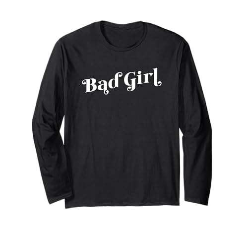 BÖSES MÄDCHEN Langarmshirt von Bad Girl Whimsical Design Studio