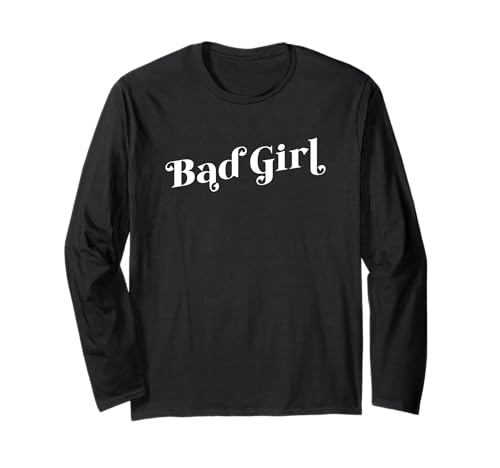 BÖSES MÄDCHEN Langarmshirt von Bad Girl Whimsical Design Studio