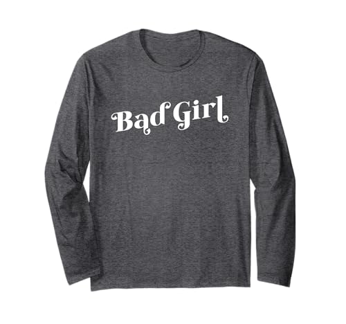 BÖSES MÄDCHEN Langarmshirt von Bad Girl Whimsical Design Studio
