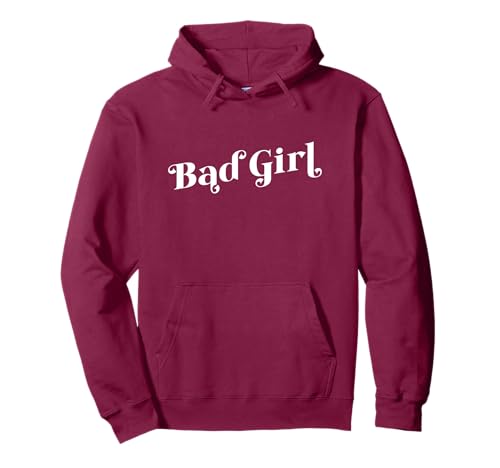 BÖSES MÄDCHEN Pullover Hoodie von Bad Girl Whimsical Design Studio