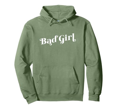 BÖSES MÄDCHEN Pullover Hoodie von Bad Girl Whimsical Design Studio