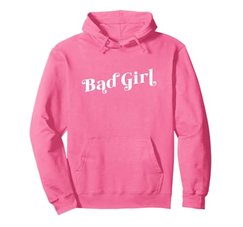 BÖSES MÄDCHEN Pullover Hoodie von Bad Girl Whimsical Design Studio