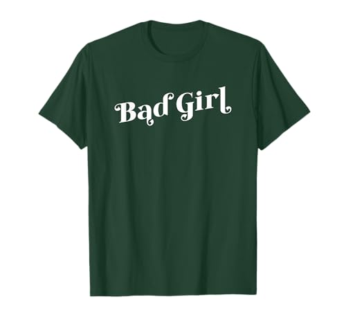 BÖSES MÄDCHEN T-Shirt von Bad Girl Whimsical Design Studio