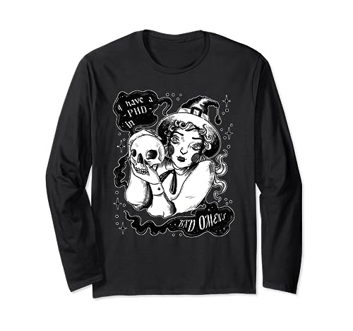 Bad Omens Lustige Goth Frauen PHD In Bad Omens Langarmshirt Bad Omens Lustige Goth Frauen PHD In Bad Omens Langarmshirt von Bad Omens Co.