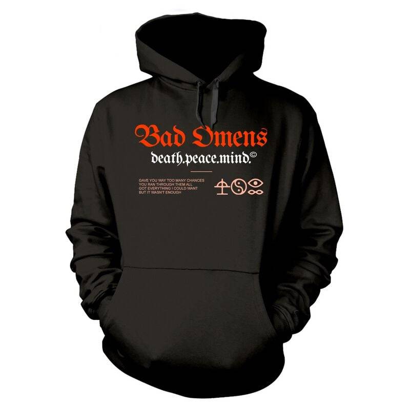 Bad Omens Boxgirl Kapuzenpullover schwarz in XXL von Bad Omens