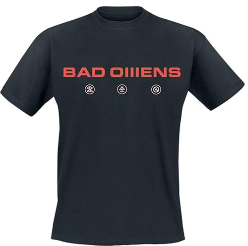 Bad Omens Take Me First If I Can Escape It Männer T-Shirt schwarz L 100% Baumwolle Band-Merch, Bands von Bad Omens