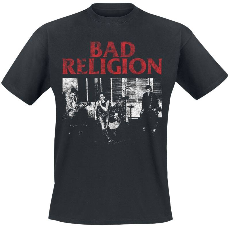 Bad Religion Live 1980 T-Shirt schwarz in XXL von Bad Religion