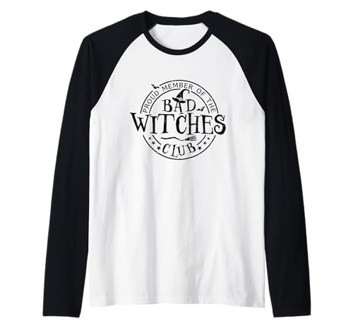 Stolzes Mitglied von Bad Witches Club Witchcraft Woman Halloween Raglan von Bad Witches Club Funny Halloween Tee by Kartalliz