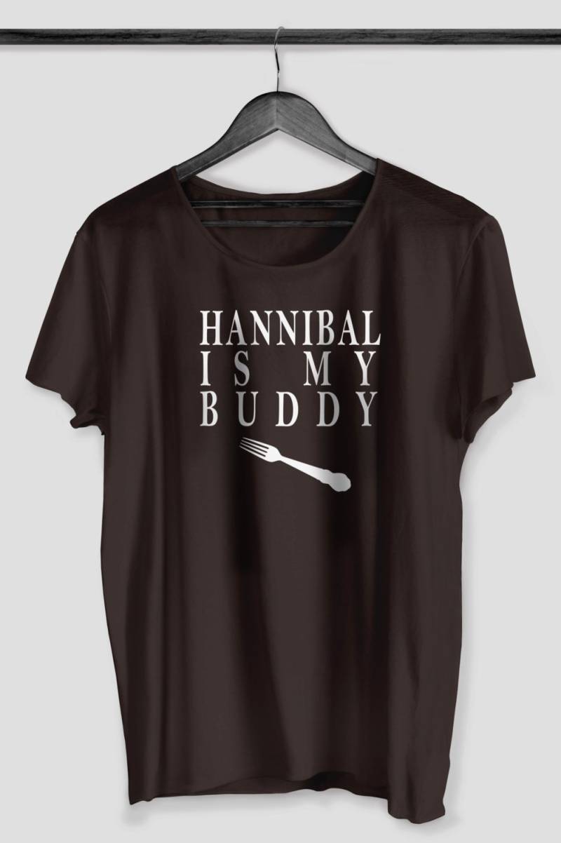 Hannibal Is My Buddy Unisex Tshirt Hannibal Is My Buddy Unisex Tshirt von BadTasteFactory