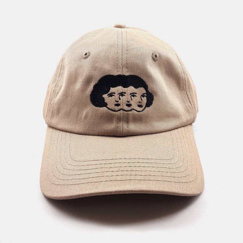 The Triplets Cap // Dad Hat Muster Fun Hüte Caps von BadaboomStudio