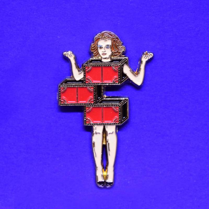 Zig Zag Mädchen Magie Soft Enamel Pin // Anstecknadel Geschenke Für Sie Geschenk Ihn Geschenkideen von BadaboomStudio