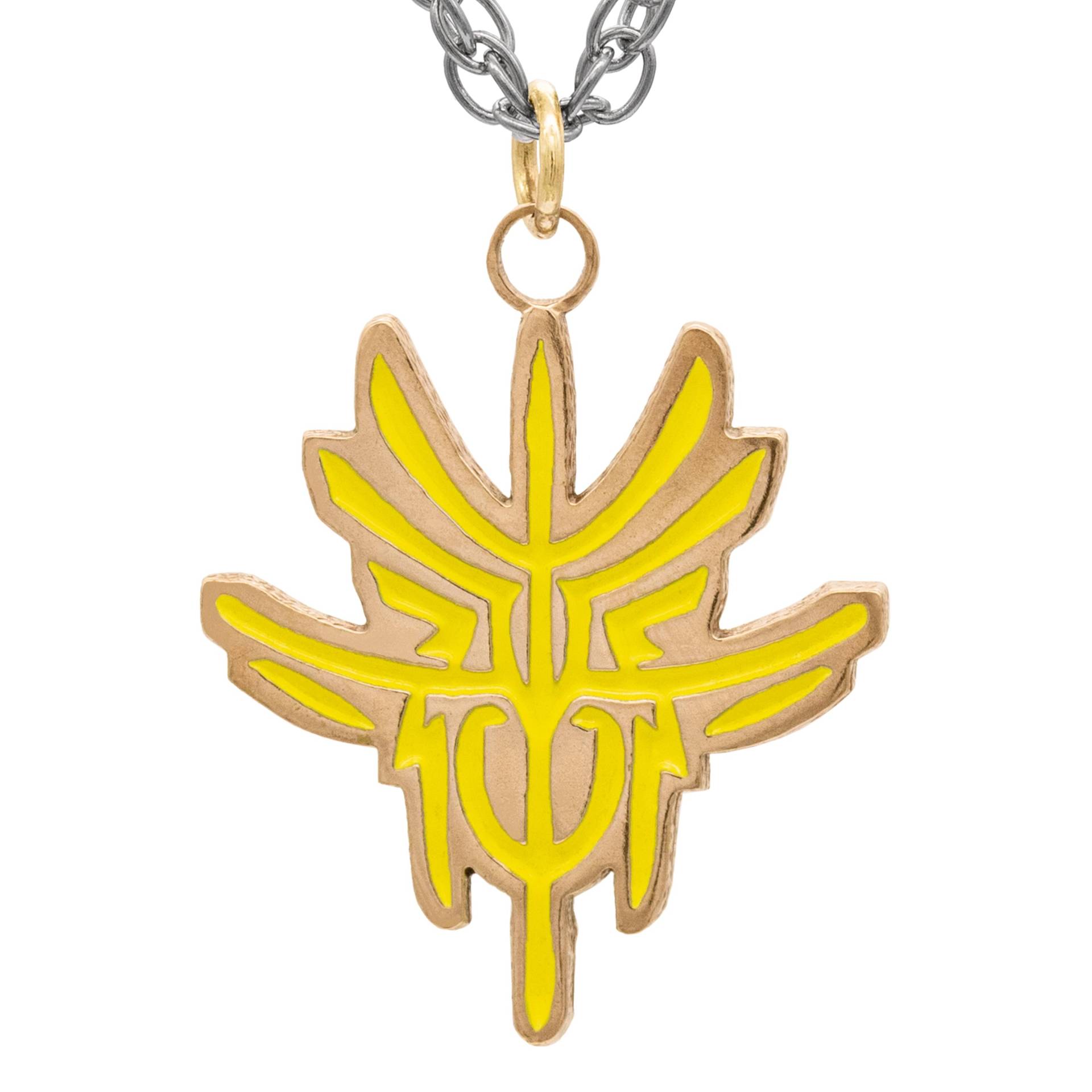 Ishi Glyph Aus Brandon Sanderson's The Stormlight Archive Series, Bronze Bondsmith Halskette Oder Schlüsselanhänger, Lizenzierter Way Of Kings von BadaliJewelry