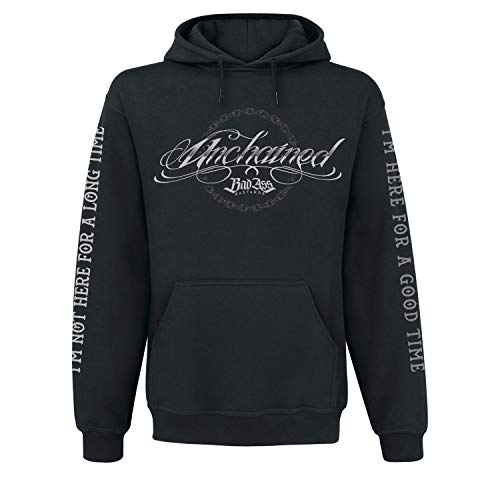 Badass Bastards - Unchained -'m not here for a Long Life + I'm here for a Good Life - Kapuzenpullover schwarz, Größe: XL Badass Bastards - Unchained -'m not here for a Long Life + I'm here for a Good Life - Kapuzenpullover schwarz, Größe: XL von Badass Bastards