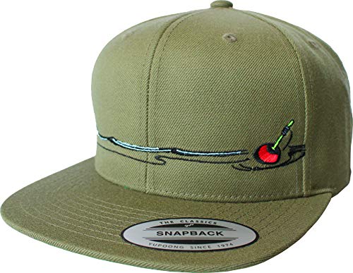 Anglerhut : Float - Angeln Cap Herren - Angler Geschenke für Männer - Mütze Angelzubehör (One Size) von Baddery