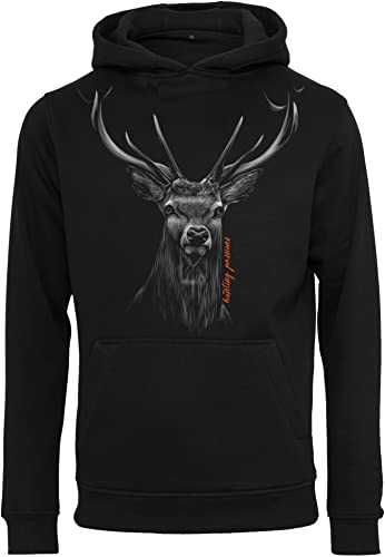 Baddery Jäger Pullover Herren - Hunting Passion - Geschenk für Jäger - Jagd Pullover Männer - Jäger Kleidung Jagd Zubehör (3XL) von Baddery