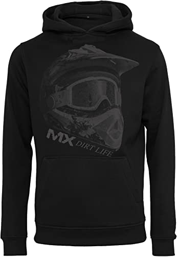 Baddery Motocross Pullover Herren : MX Dirt Life - Moto Cross Kleidung - Hoodie Männer - Motocross Zubehör (S) von Baddery