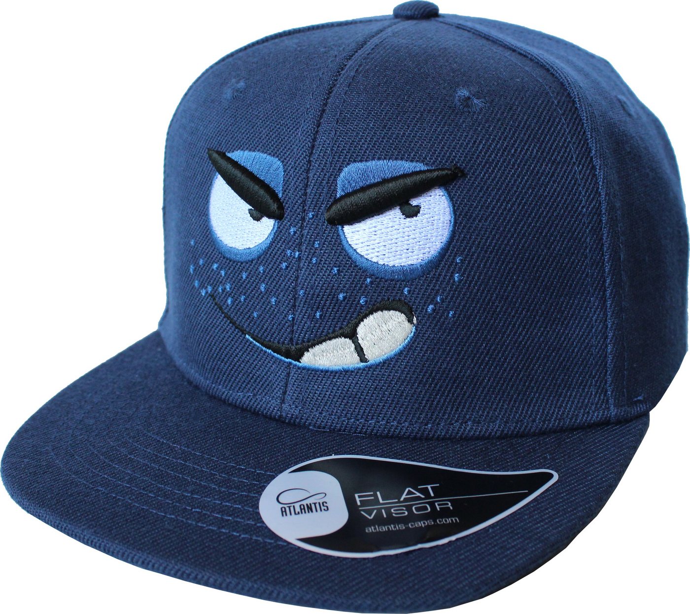 Baddery Snapback Cap Kinder Cap : Frechdachs für Jungs und Mädchen, Stick, One Size Einheitsgröße, Snapback-Verschluss von Baddery