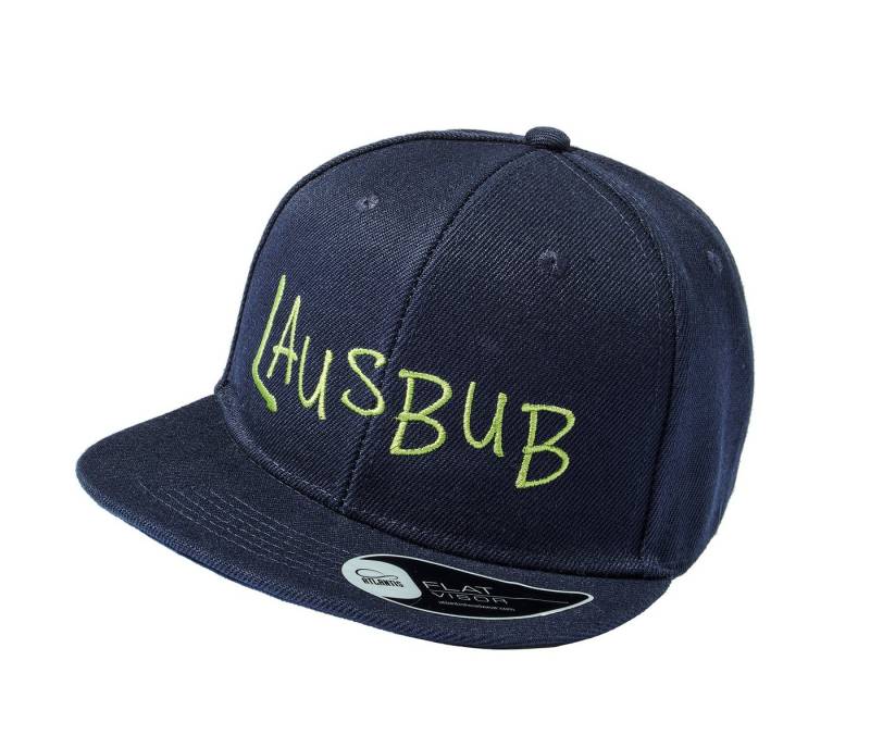 Baddery Snapback Cap Kinder Cap "Lausbub" - Kinder Kappe Jungs, Stick, One Size Einheitsgröße, Snapback-Verschluss von Baddery