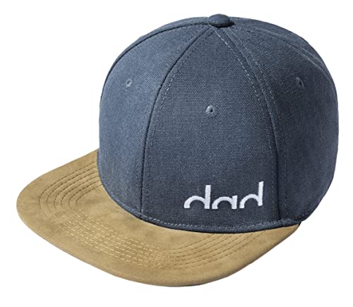 Geburtstagsgeschenk für Männer: Dad Cap - Kappe Papa Hut Baseball Snapback Cap Herren Väter (Blau) von Baddery