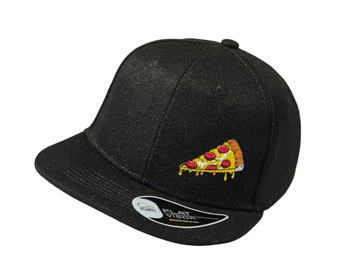 Kinder Cap : Pizza - Basecap Jungen - Cappy Jungs - Sport Mütze (One Size) von Baddery