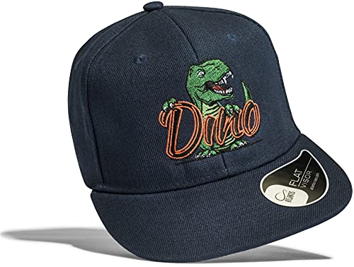 Cap Dinosaurier Jungen : Dino T-Rex - Kinder Cap Basecap Kappe Jungs Mütze Dino Kostüm (One Size) von Baddery