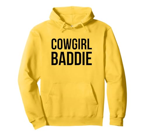 Cowgirl Baddie Western Rodeo Style Outfit Damen Pullover Hoodie Cowgirl Baddie Western Rodeo Style Outfit Damen Pullover Hoodie von Baddie Apparel Co.