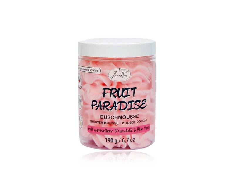 Badefee Duschmousse Fruit Paradies, 1-tlg., Duschmousse leichte Körpermousse Pflegedusche 190 g von Badefee