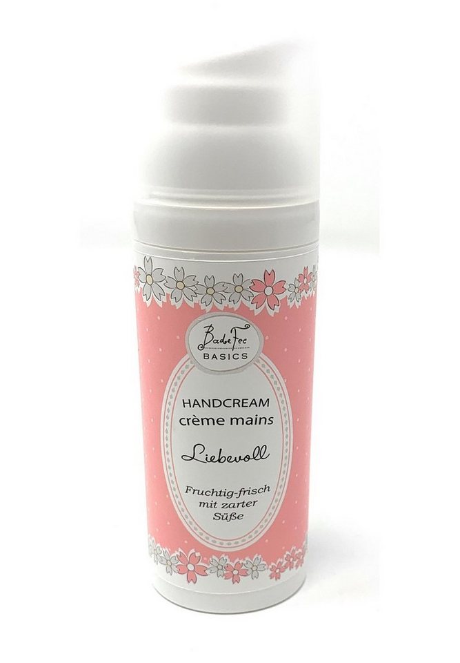 Badefee Handcreme BB023 Liebevoll, 1-tlg., pflegend mit Mandelöl und Sheabutter 50 ml von Badefee